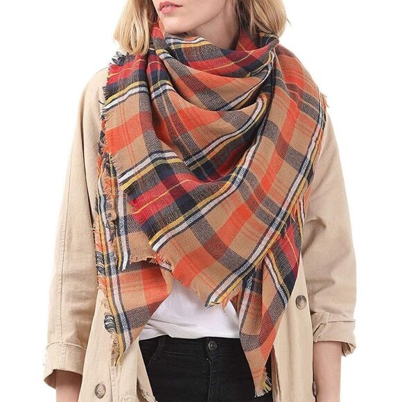 Fall blanket scarf  - Picture 1 of 4